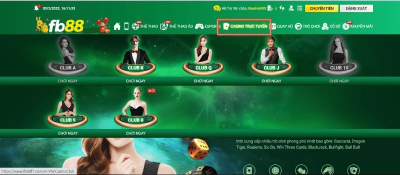 Giới thiệu game baccarat fb88 là gì